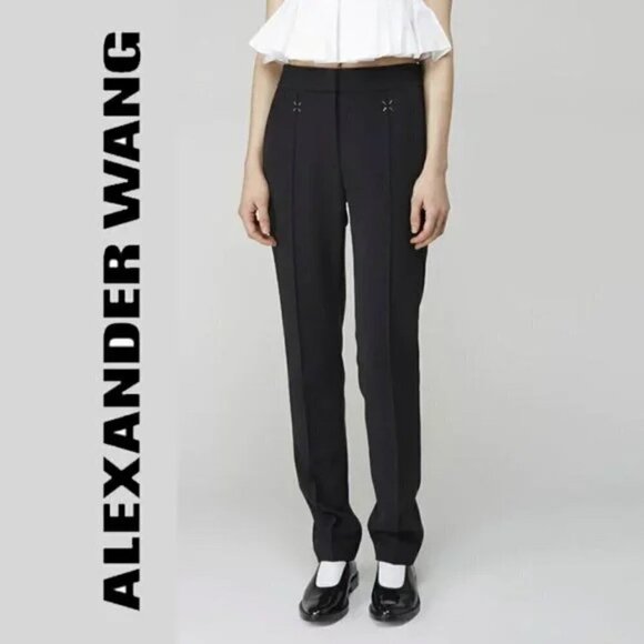 ALEXANDER WANG Low Waisted Trouser. 2 - Picture 1 of 11
